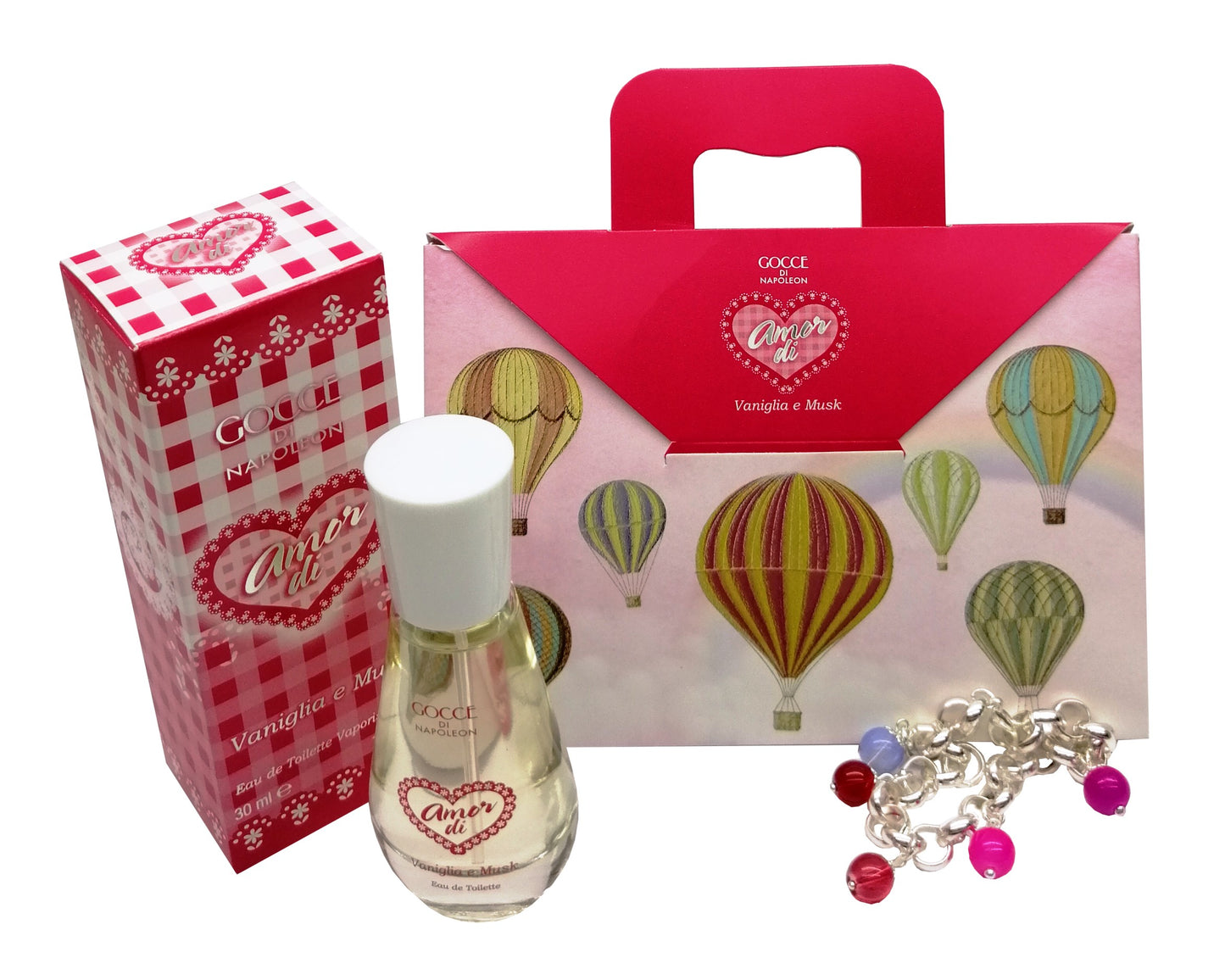Gocce di Napoleon Conf. Amore Di Vaniglia e Musk edt. 30 ml + Bracciale