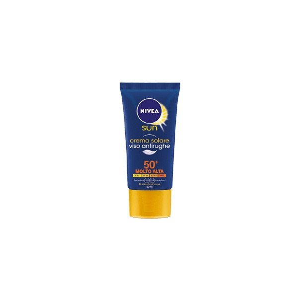 Nivea Sun crema solare viso antirughe spf 50+ molto alta 50 ml