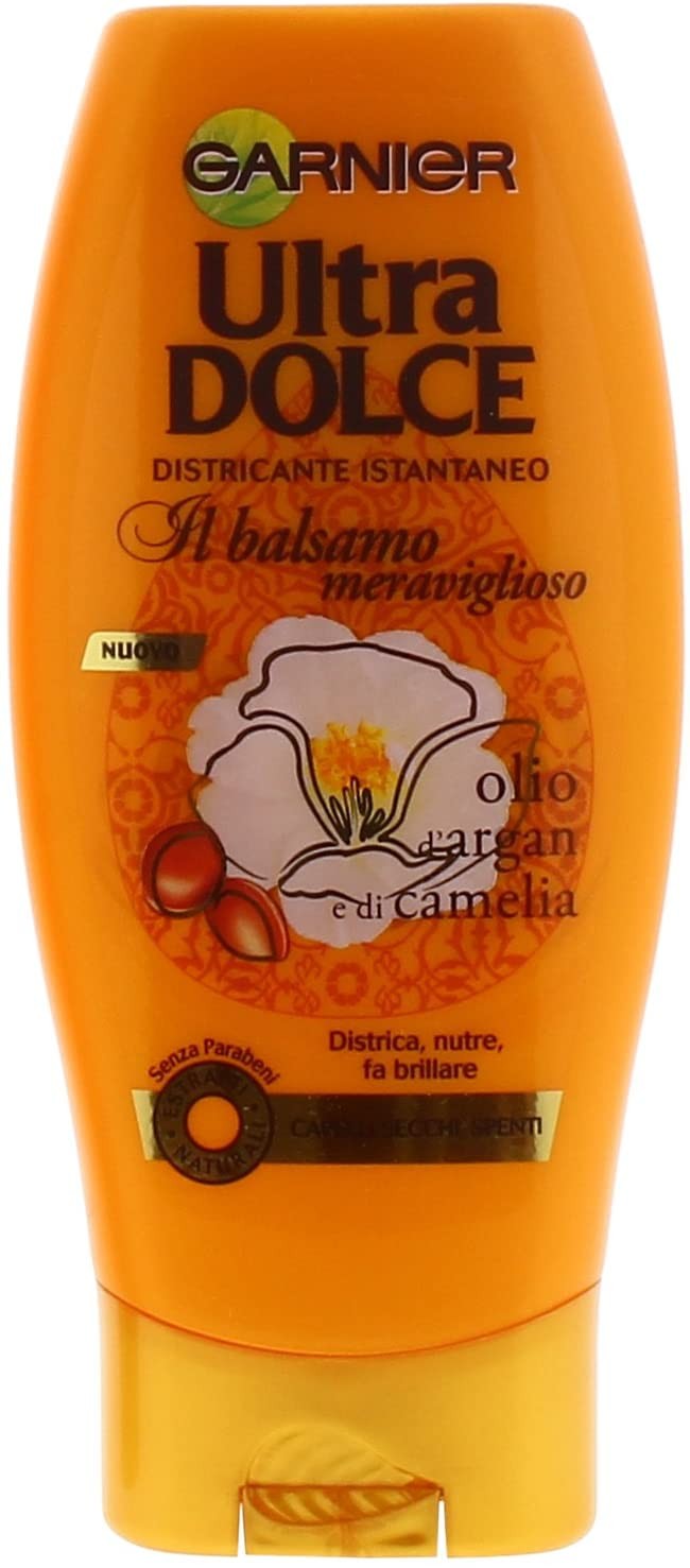 Ultra Dolce Garnier Balsamo Meraviglioso Districante Istantaneo per Capelli Secchi Spenti 400 ML