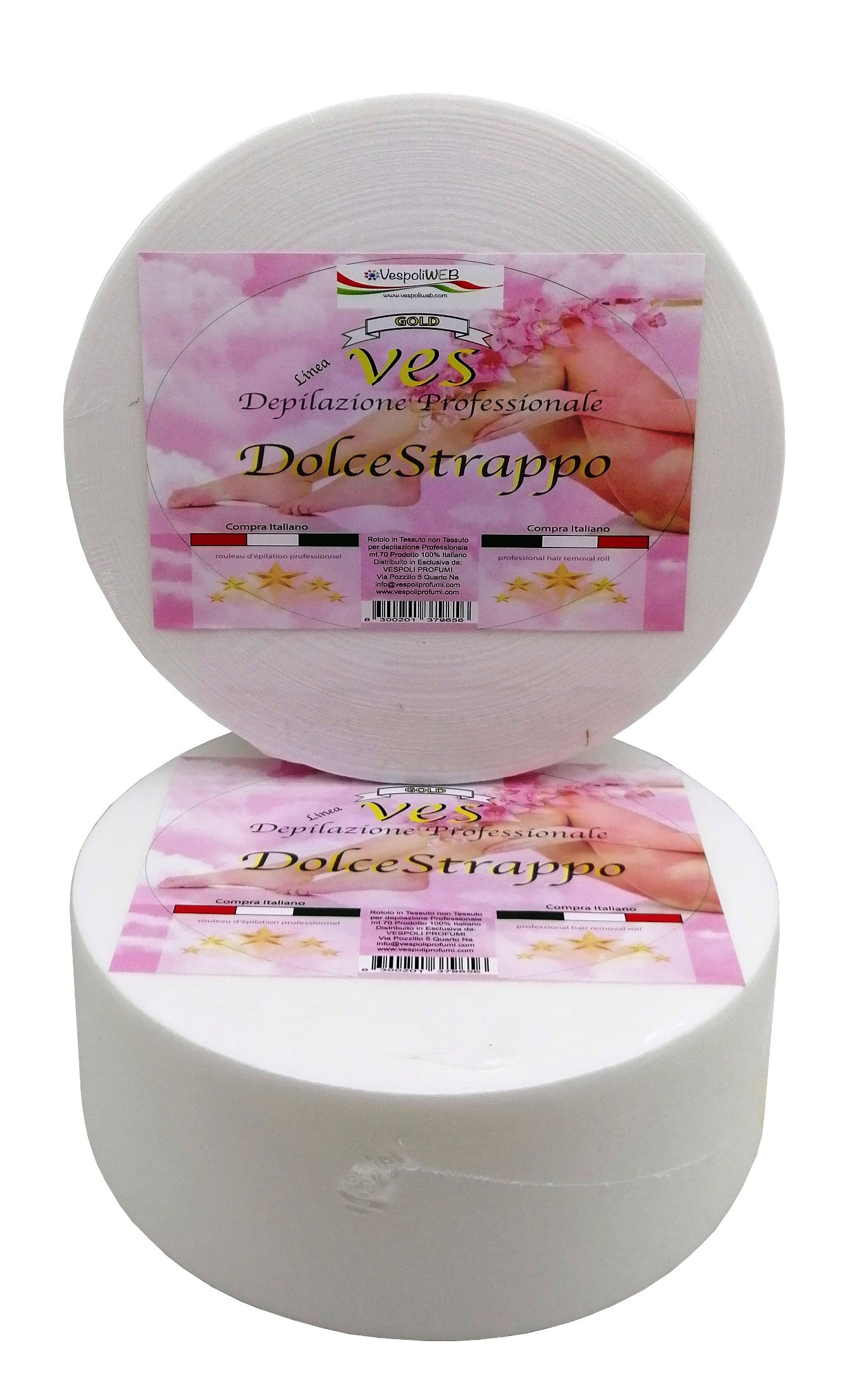 Ves Rotolo Epilazione Dolce Strappo Professionale mt. 70