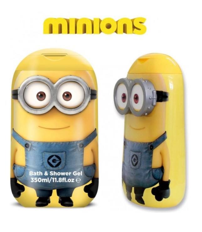 Minions Bagnoschiuma 3D Occhiali per bambini 350 ml