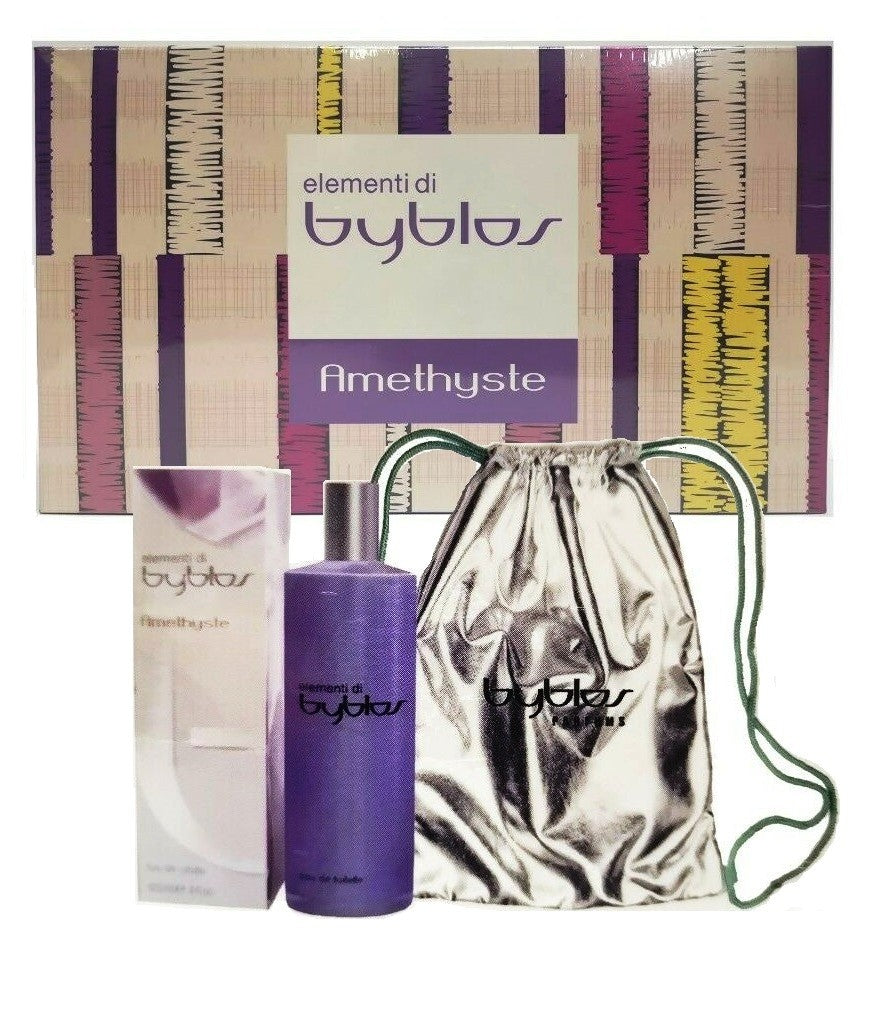 Byblos Elementi Amethyste Conf. Edt 120 ML Spray + Zainetto