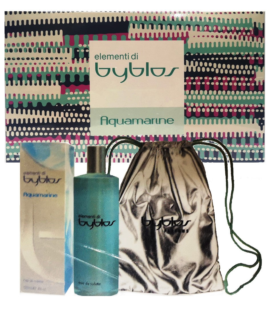 Byblos Elementi Aquararine Conf. Edt 120 ML Spray + Zainetto