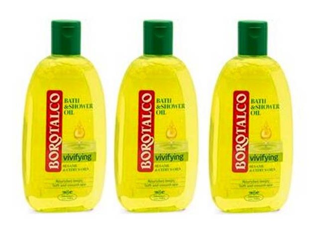 Borotalco Olio Doccia 250 ml. Set Da 3 pz.