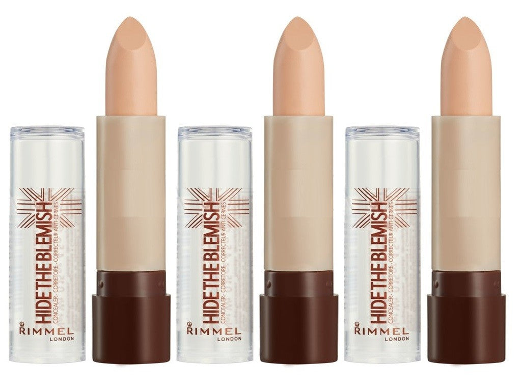 Set. 3 Pz. Rimmel Correttore Stick Hide The Blemish N° 002 Sand