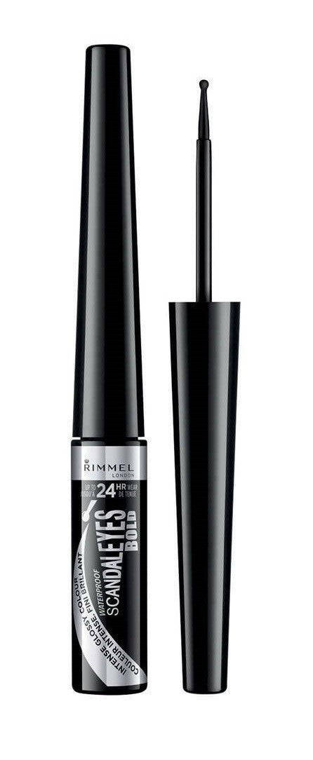 Rimmel Eye Liner Scandaleyes Bold Waterproof Black