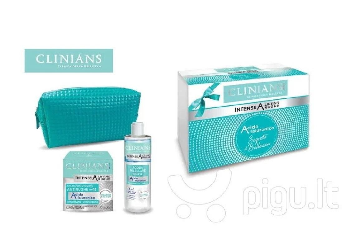 Clinians Hydra Plus Cofanetto Intense lifting A-Ruge Crema & acq. Micellare & Beauty