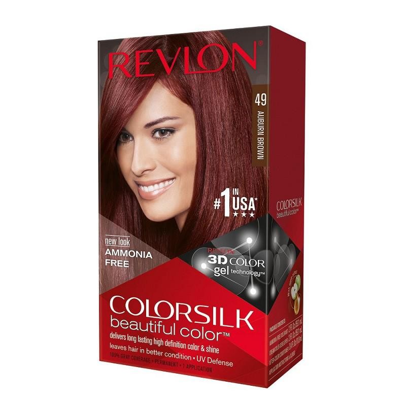 Revlon Colorsilk Tinta Capelli Col. 49 Castano Mogano