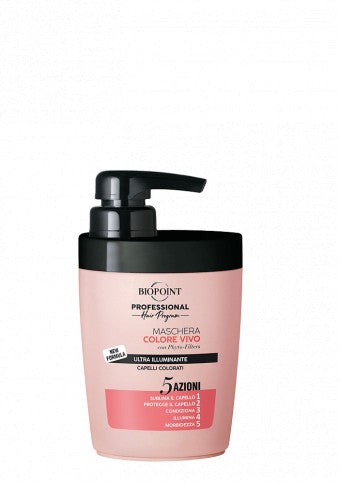 Biopoint Professional Maschera Colore Vivo 300 ml. C-pompetta