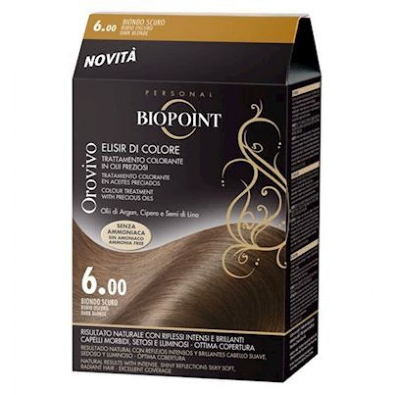 Biopoint Orovivo Elisir Di Colore 6.00 Biondo Scuro