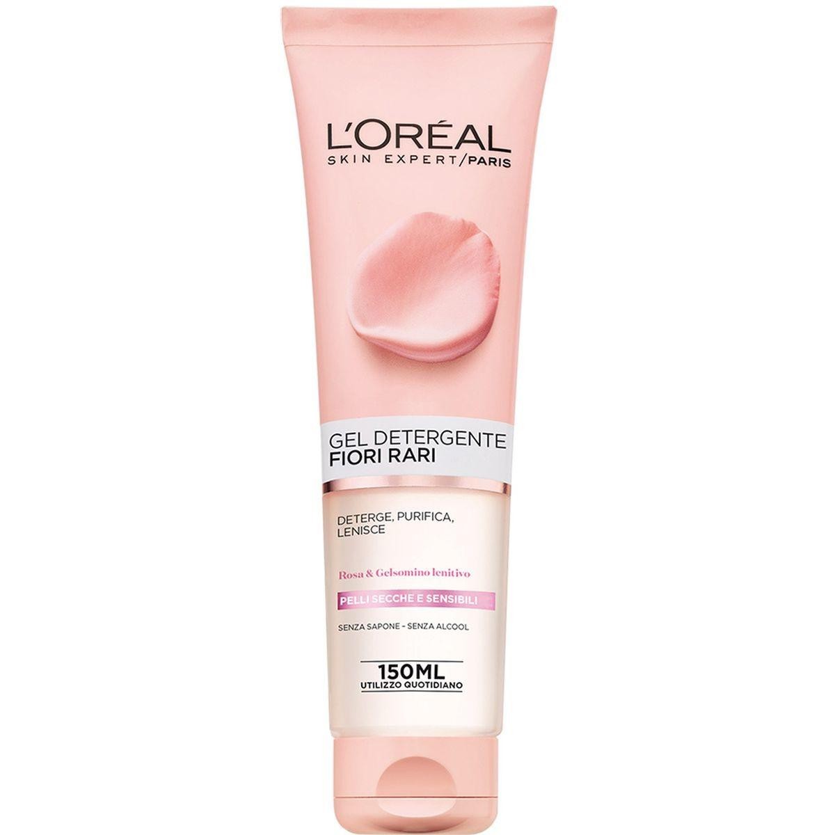 L'Oreal Gel Detergente Fiori Rari Pelli Secche e Sensibili 150 ml