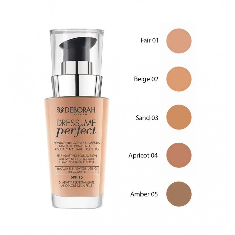 Deborah Fondotinta Dress Me Perfect N° 02 Beige