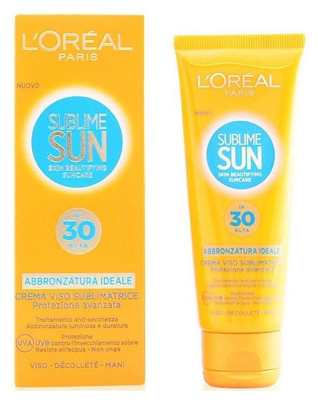 L'Oreal Sublime Sun FP.30 Crema Viso 75 ML