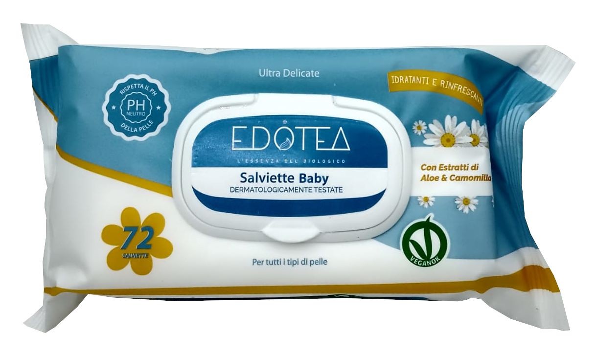Clendy Salviettine Baby Profumate Alla Camomilla 72 pz. popup