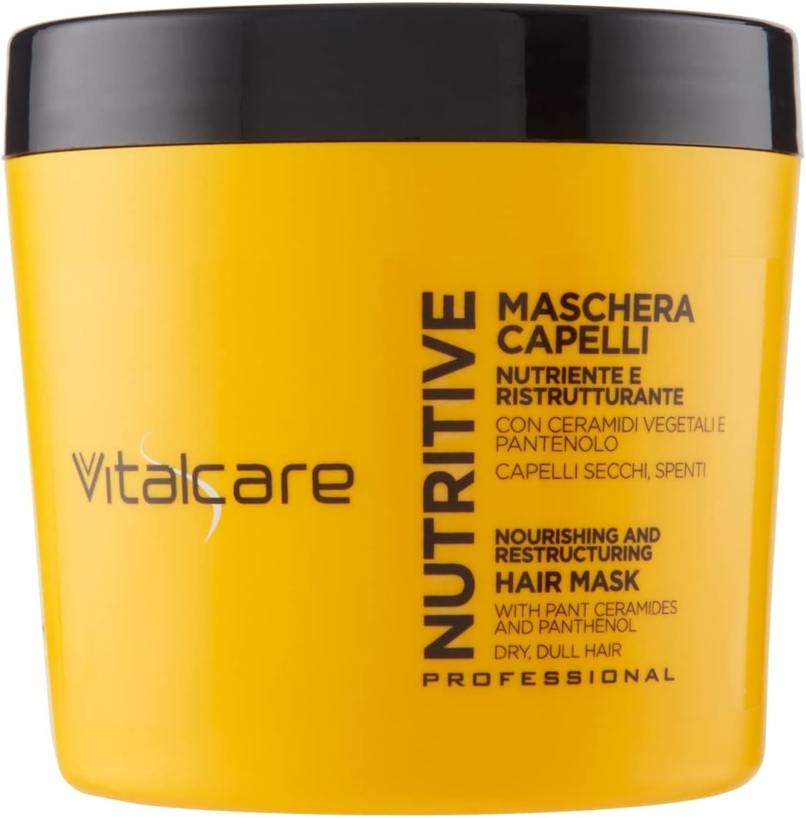 Vitalcare Maschera Professionale 500 ml. Nutritive & Ristrutturante