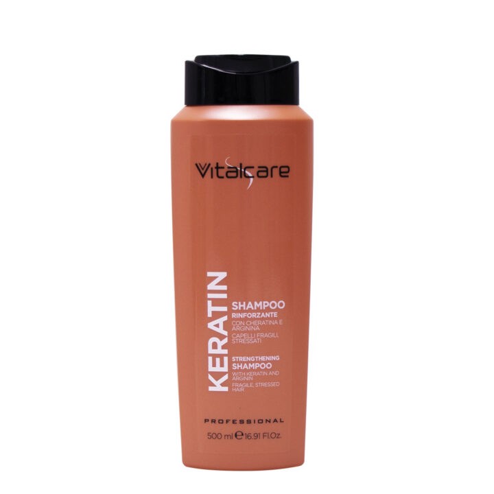 Vitalcare Shampoo Professionale Keratin 500 ml. Rinforzante