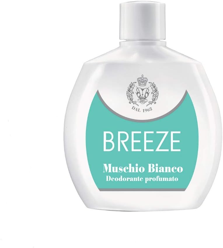 Breeze Deo Squezze 100 ml. Muschio Bianco