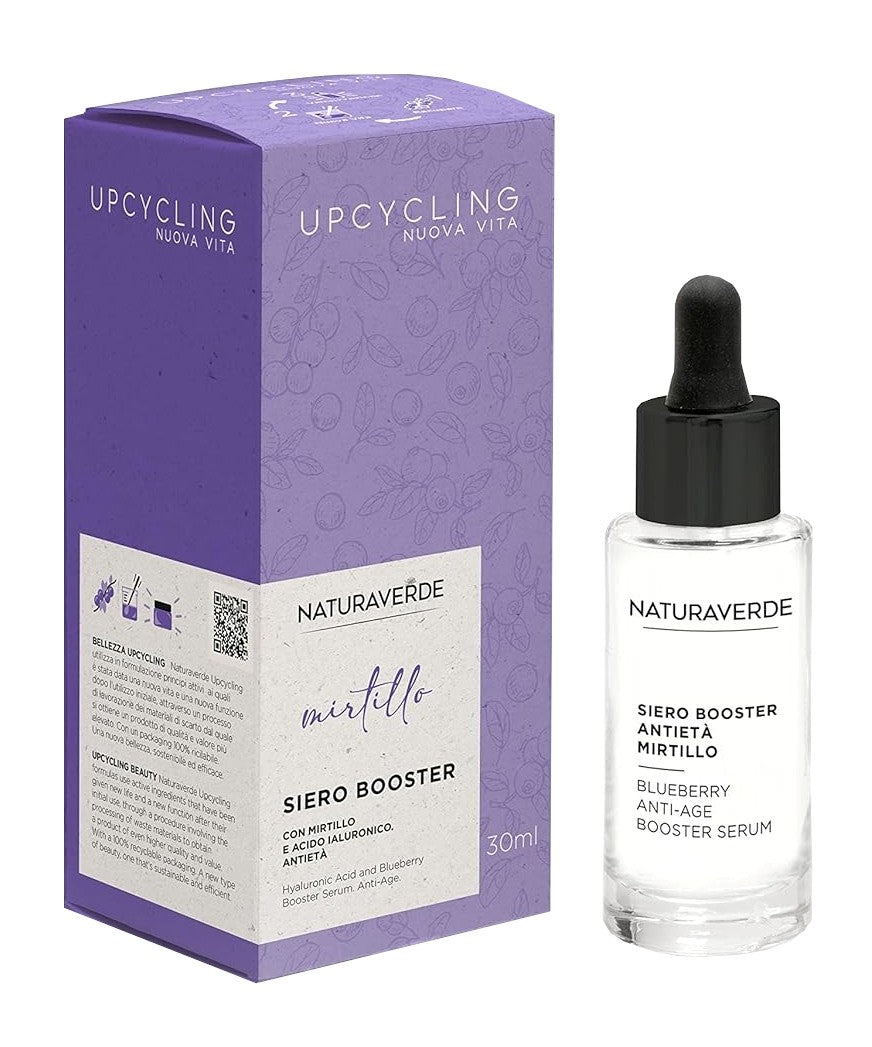 Naturaverde Bio Siero Booster Antietò Mirtillo 30 ml.