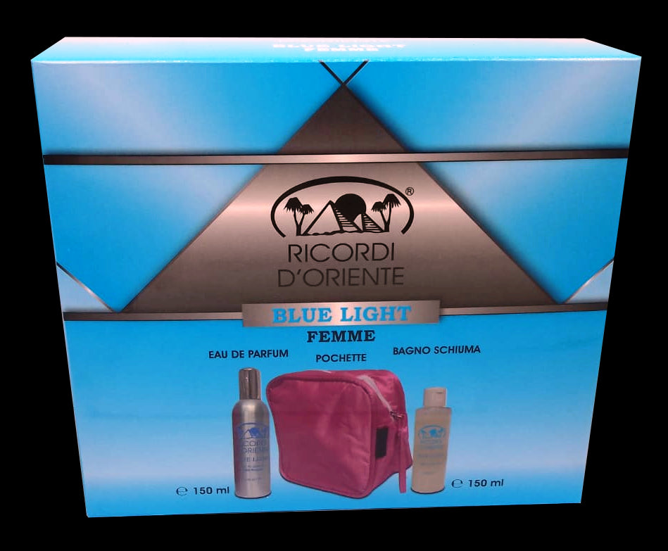Ricordi D'oriente Conf. Blue Light femme Edp 150 ml + Bagno Schiuma 150 ml