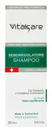 Vitalcare Shampoo Professionale Seboregolatore 250 ml.