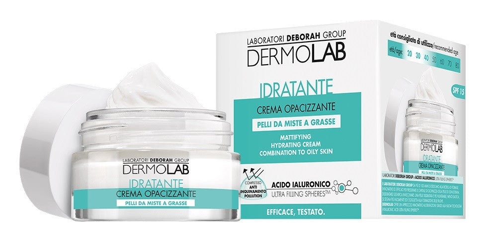 DermoLab Crema Idratante Opacizzante 50 ml