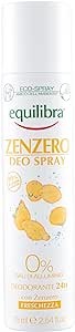 Equilibra Deodorante Spray Zenzero 75 ml