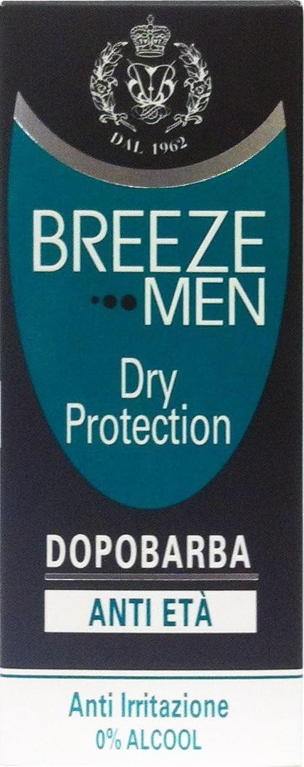Breeze Men Balsamo Dopobarba Dry Protection Anti Età 75 ml