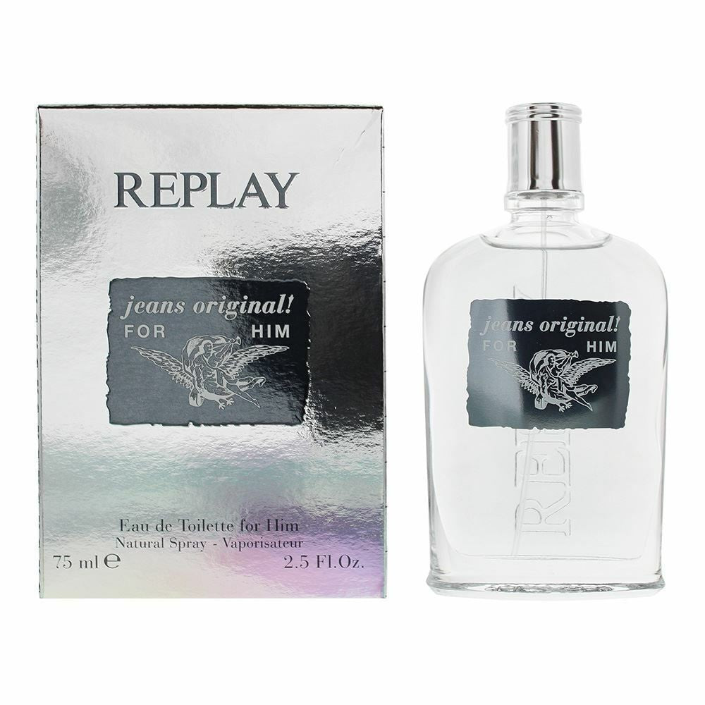 Replay Jeans Original For Him Eau De Toilette 75 ml Vapo
