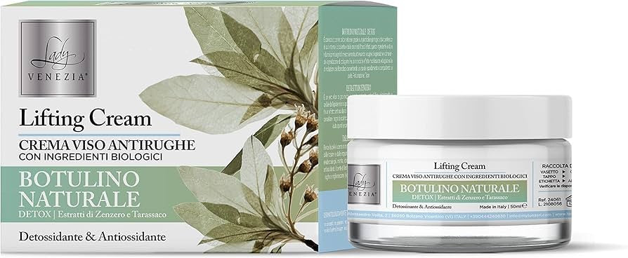 Crema Viso Lady Venezia 50 ml. Antirughe Botulino Naturale