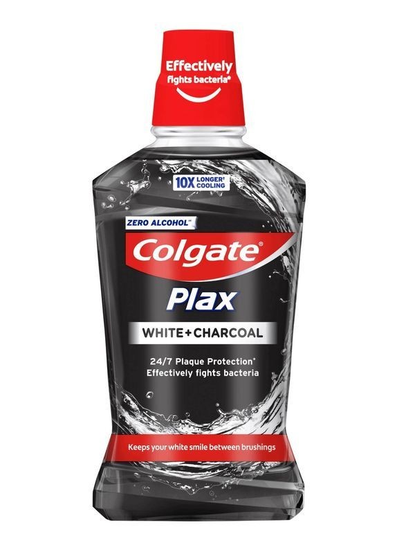 Colgate Colluttorio 500 ml. Plax White Carbon