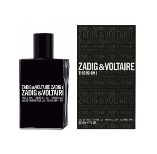 Zadig & voltaire this is him edt. 30 ml. Spray