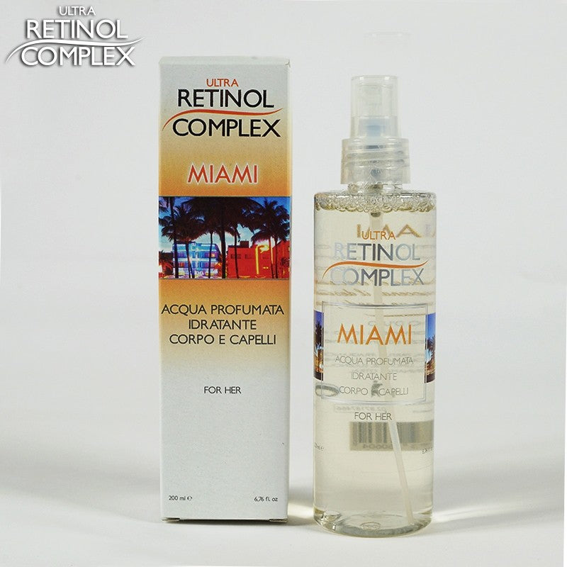 RETINOL COMPLEX - ACQUA PROFUMATA MIAMI 200 ml. Spray