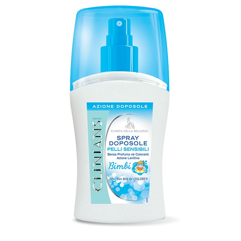 CLINIANS Latte Doposole Spray Bimbi e Pelli Sensibili 150 ml