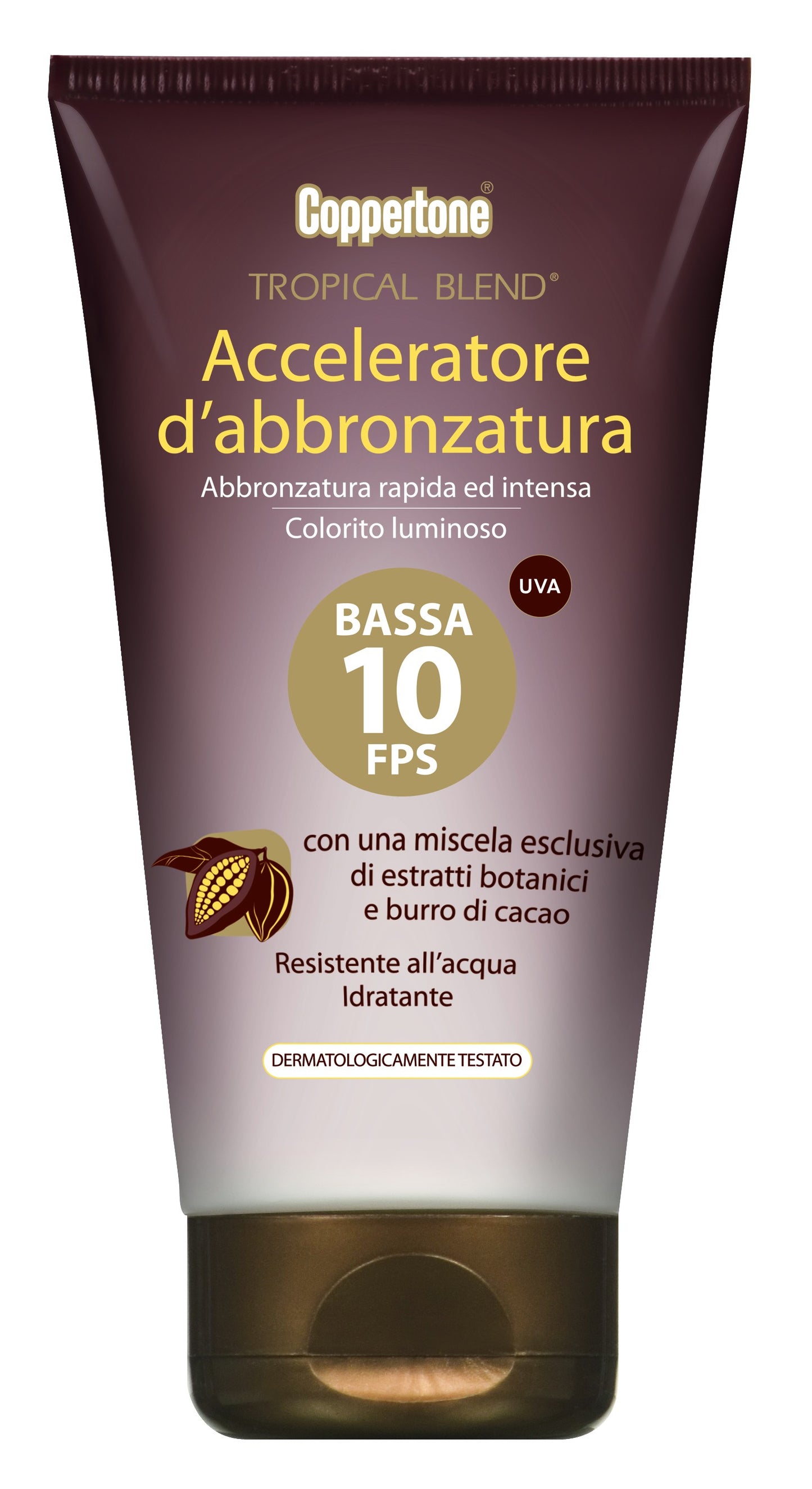 COPPERTONE TROPICAL BLEND ACCELERATORE D'ABBRONZATURA BASSA 10