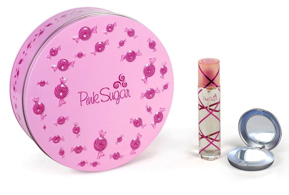 Aquolina Conf. Pink Mirror Eau De Toilette 50 ml & Specchietto con Led
