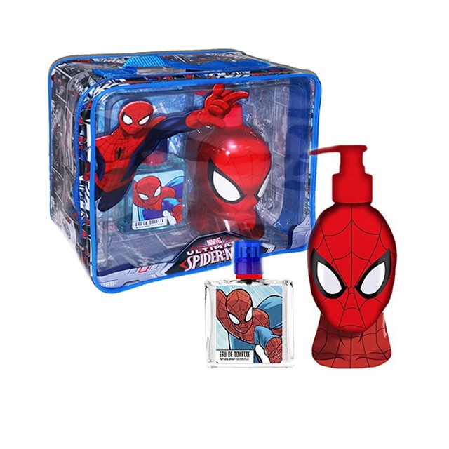 Spider - Man edt. per Bambini 50 ml. Spray & Bsh. 250 ml. C-Borsello
