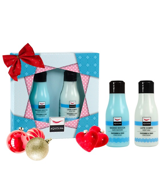 Aquolina Conf. Bagno Doccia 125 ml + Latte Corpo 125 ml Zucchero a Velo