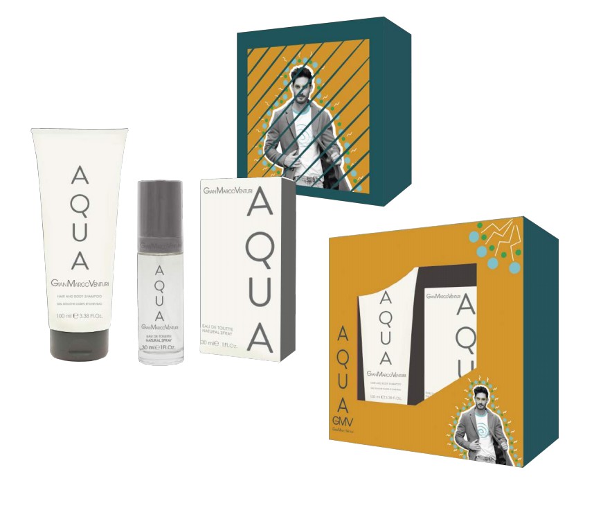 Gian Marco Venturi Aqua Conf. Edt 30 ml + Shampo Doccia 100 ml
