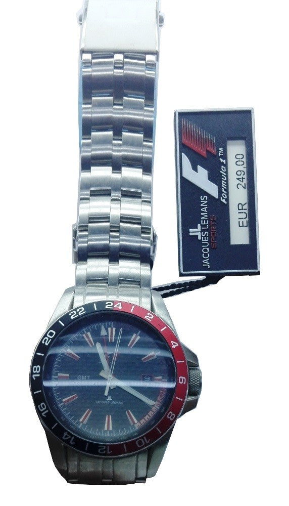 Jacques Lemans Sport Formula 1 Orologgio gmt F-5012B