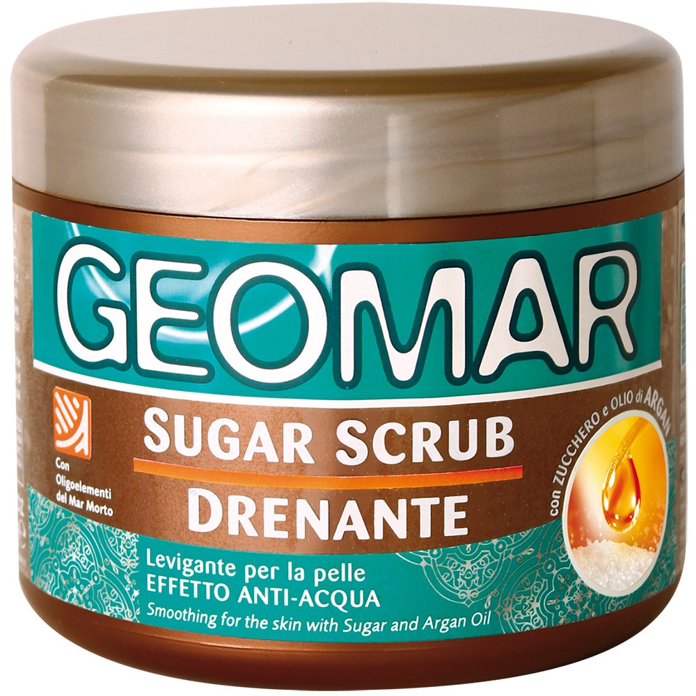 Geomar Sugar Scrub Drenante Effetto Anti-Acqua 600g
