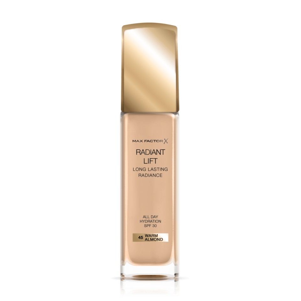 MAX FACTOR Fondo Tinta Radiant Lift N° 45 Warm Almond