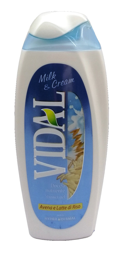 Vidal Doccia Milk & Cream 250 ml