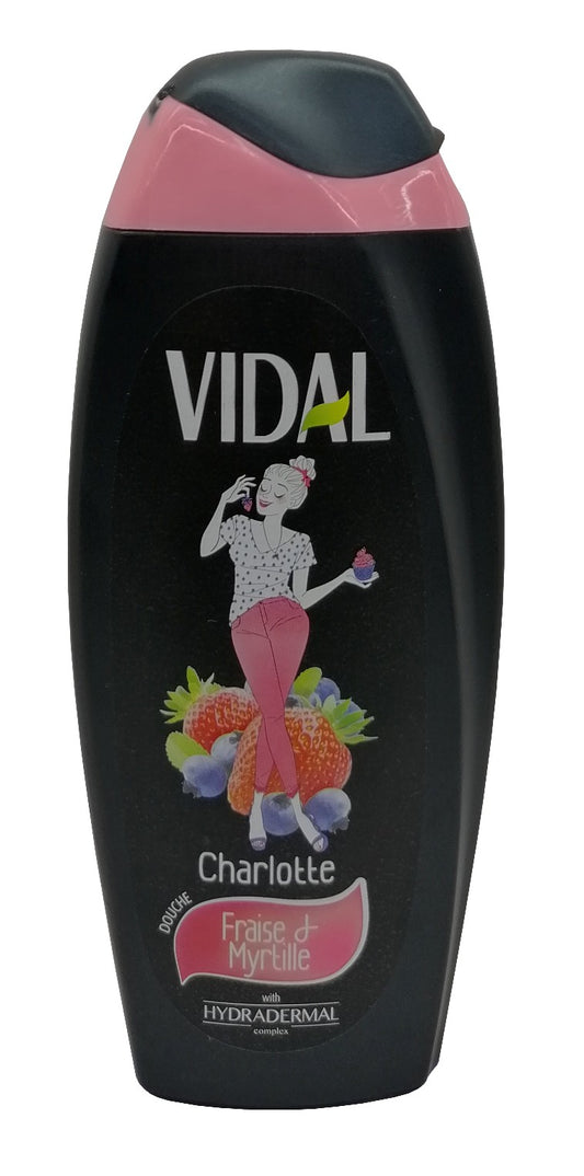 Vidal Doccia Charlotte Fragole e Mirtilli 250 ml