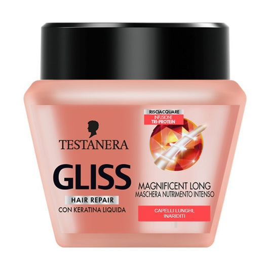 Testanera Gliss Maschera Capelli Magnificent Long 300ml