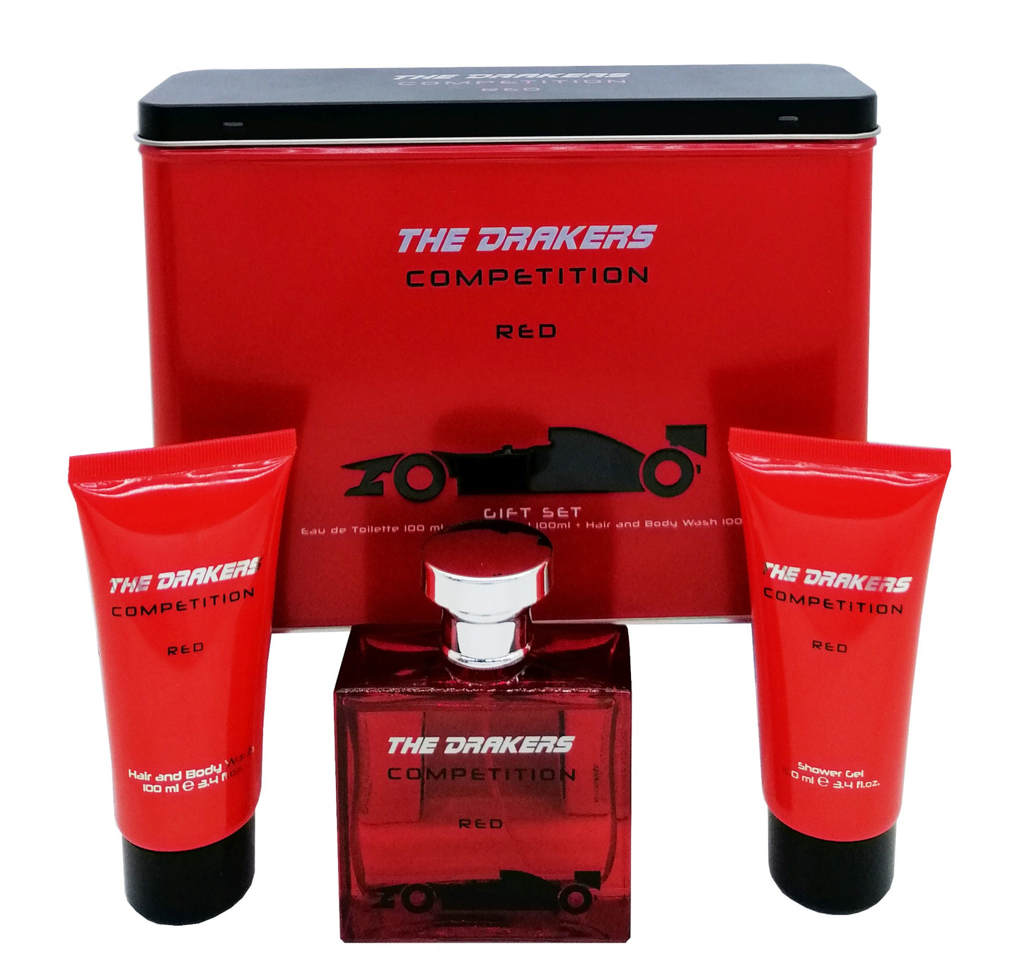 FERRARI The Drakers Red Conf. Regalo dt.100 ml & shower gel 100 ml. & body lotion 100 ml.