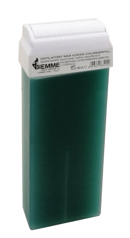 Biemme Cera Depilatoria Stecca 100 ml Clorofilla Verde