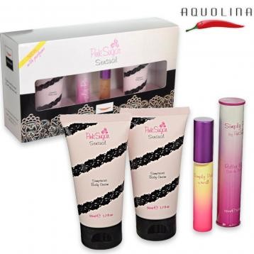 Aquolina Pink Sugar Sensual Conf. 2 Shower gel 50 ml + 1 Profumo 10 ml