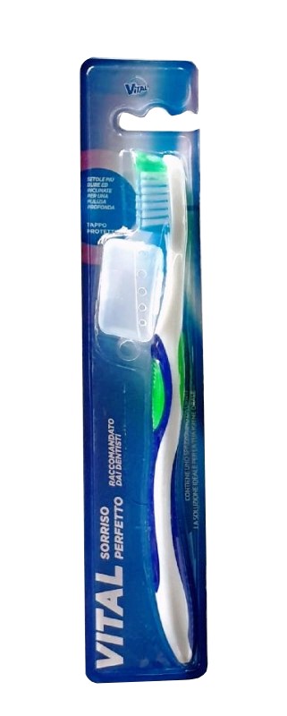 Vital Spazzolino Duro + Coperchio