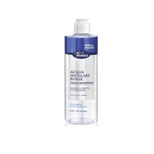 Venus Acqua Micellare BI-Fasico viso occhi Labbra 400 ml