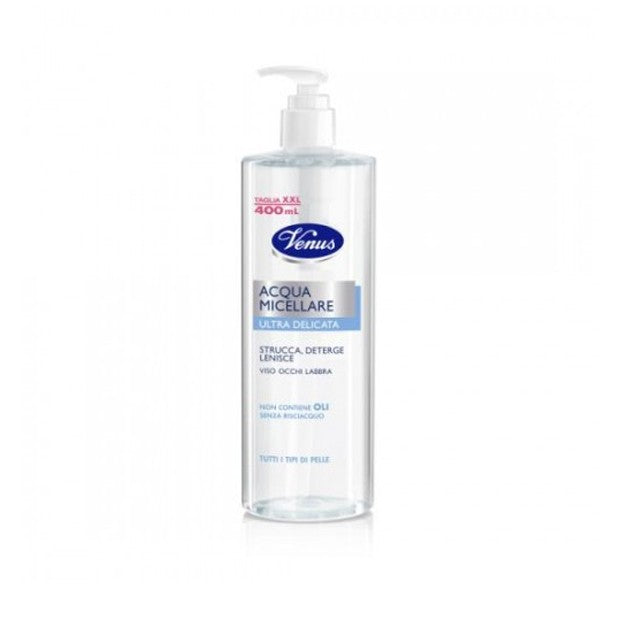 Venus Acqua Micellare Ultradelicato viso occhi Labbra 400 ml